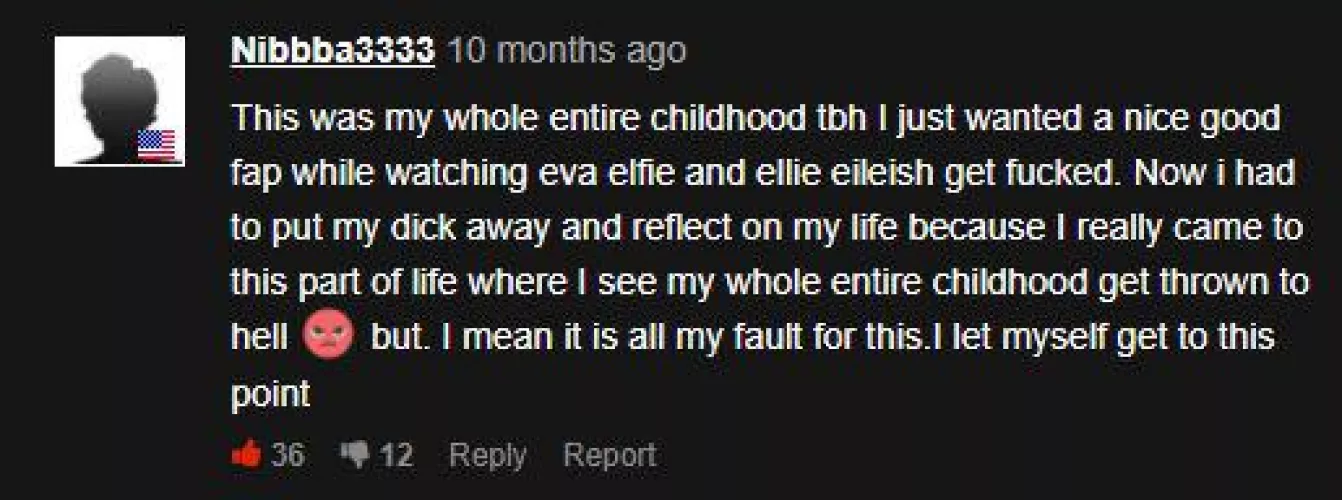 post nut clarity hit this man like a truck