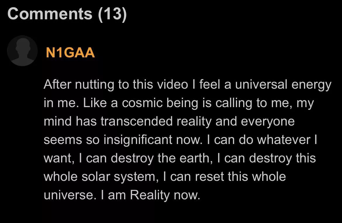 Post Nut clarity >>>
