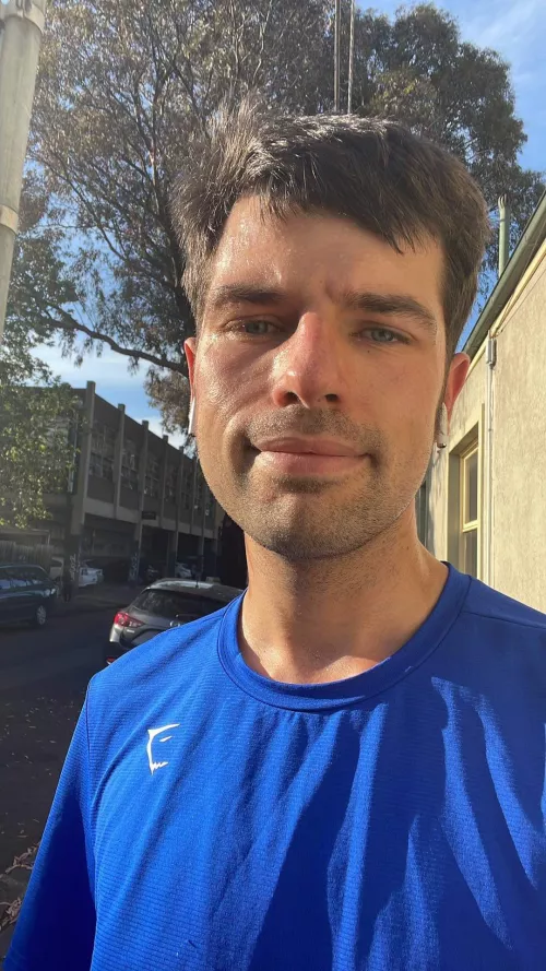 Post run sweat 😉