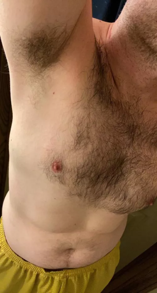 Post shower pit.