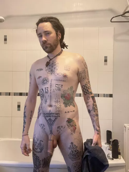 Post shower selfie