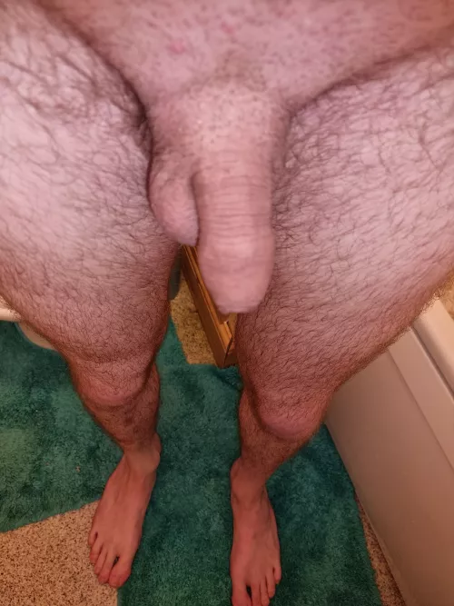 Post shower softy, want to help get it up?