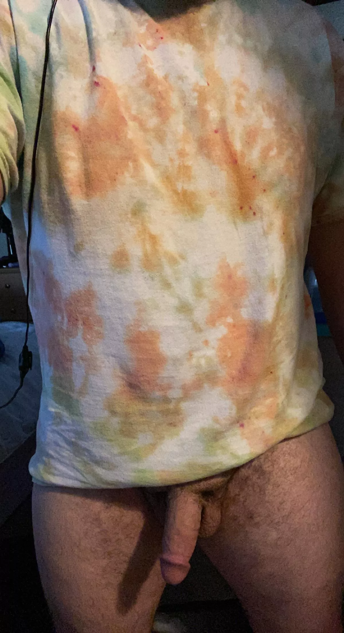 Post workout and some nude working from home 🍆