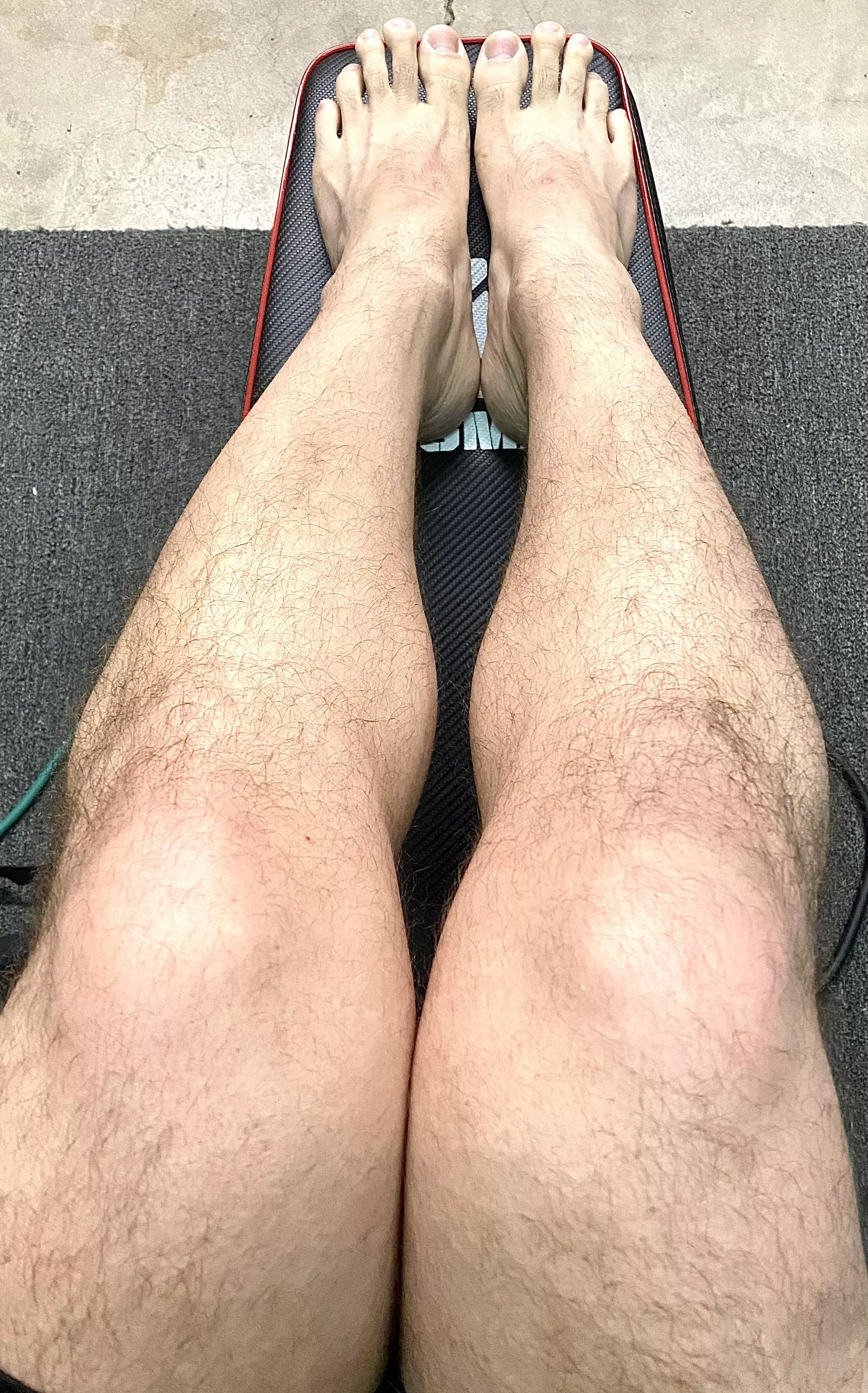 Post workout stretching and air out.