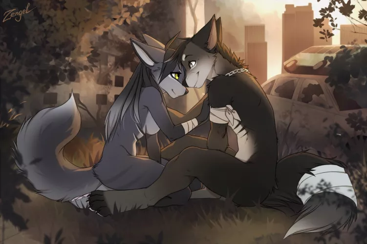 Postapocalyptic love by Zengel on DeviantArt