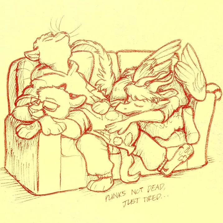 post-band practice nap time