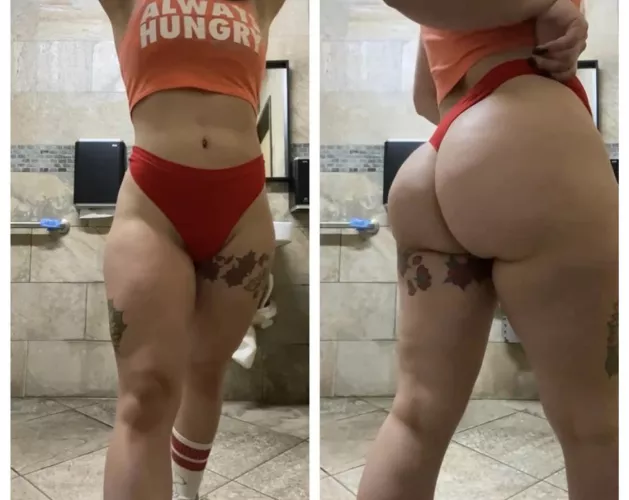Post-leg day booty
