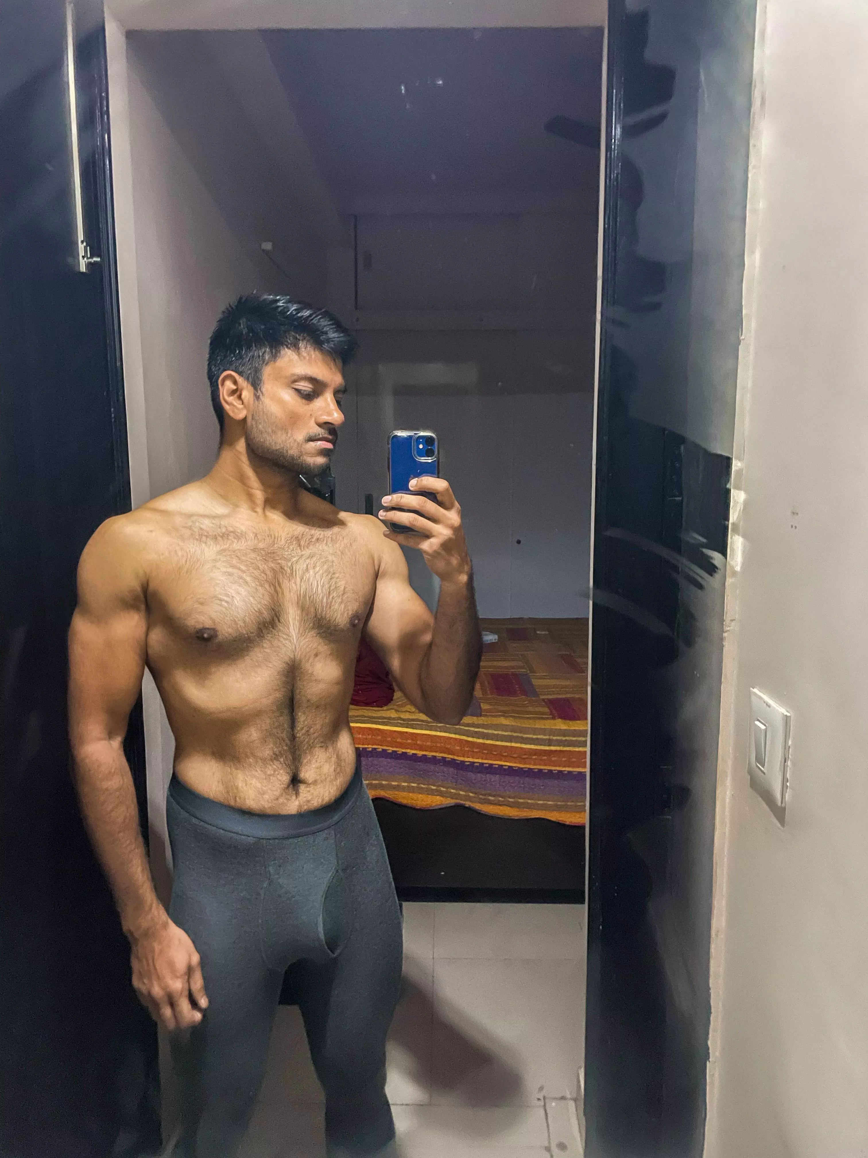 Post-shower. Whatsay?