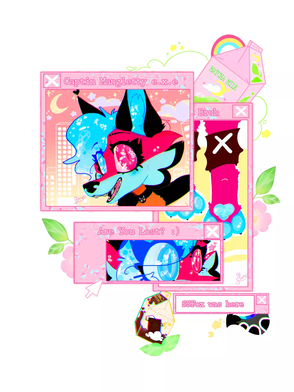 ~POV I Infected Your Computer~ Made by me @CaptinMangletty on YouTube and Twitter