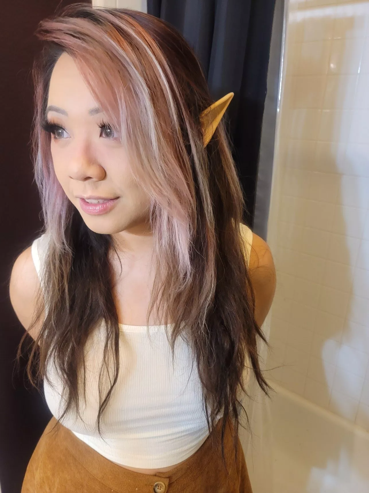 POV: the Asian house elf next door asks if she can she can come in and keep you company when you are lonely. POV: the Asian house elf next door asks if she can she can come in and keep you company when you are lonely.
