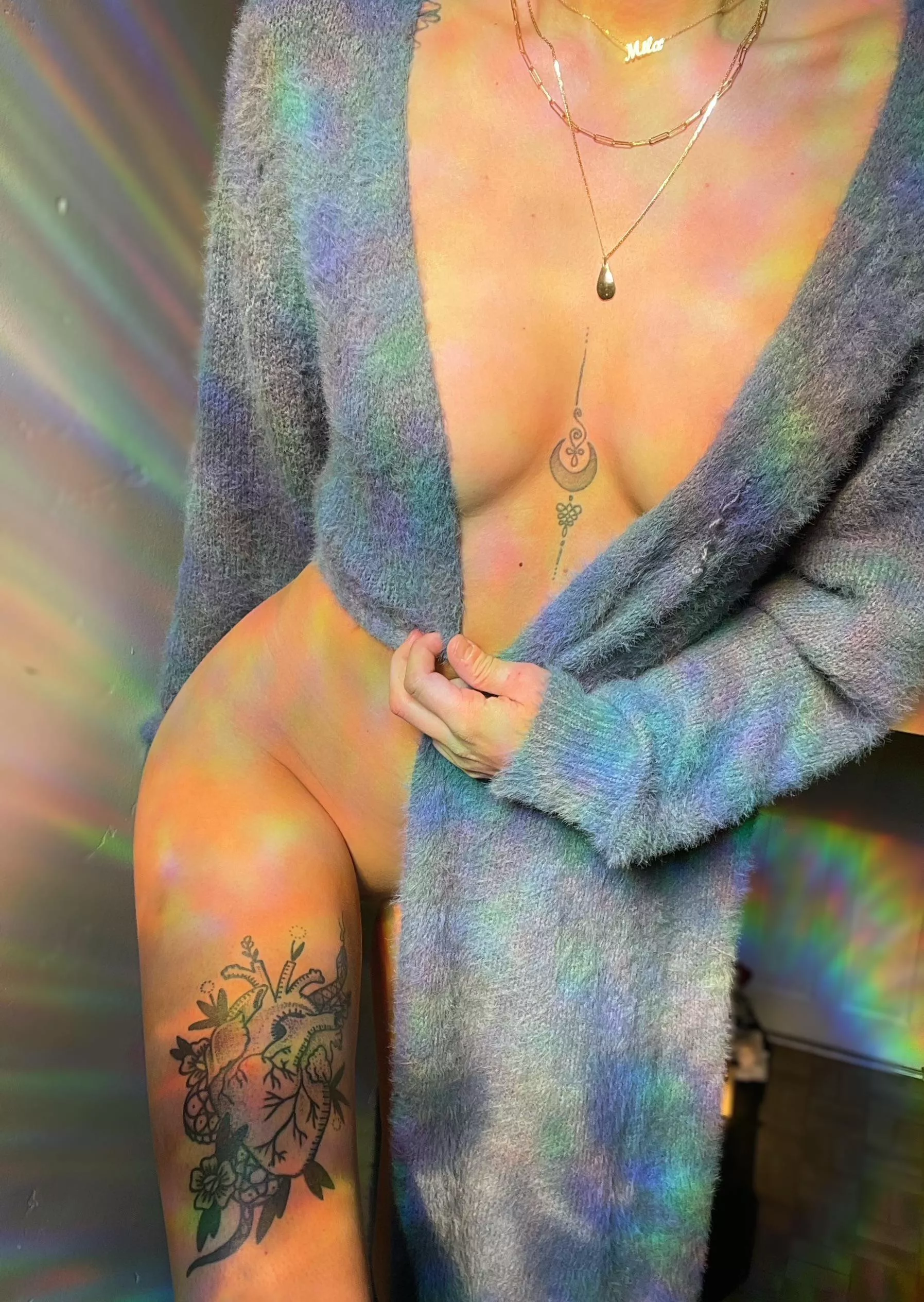 POV: you come to my house, I greet you at the stairs