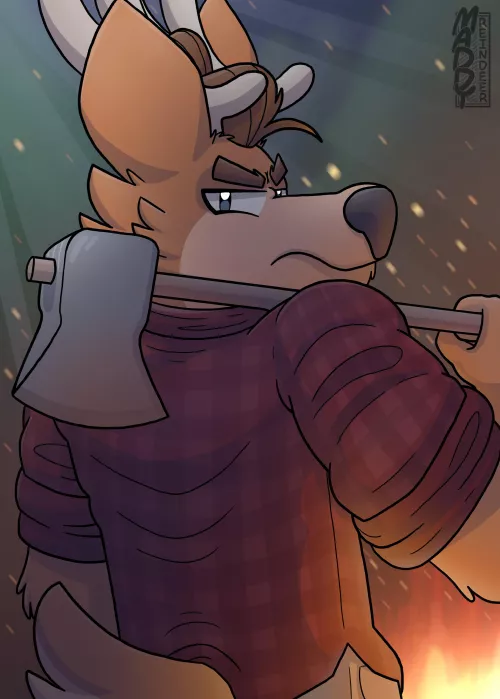 POV: You just dissed apples (art by me)