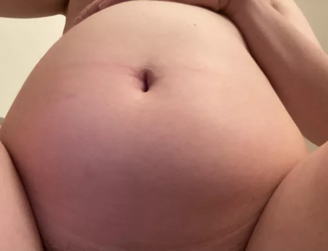 POV: You start to wonder whether my food baby is just food after all