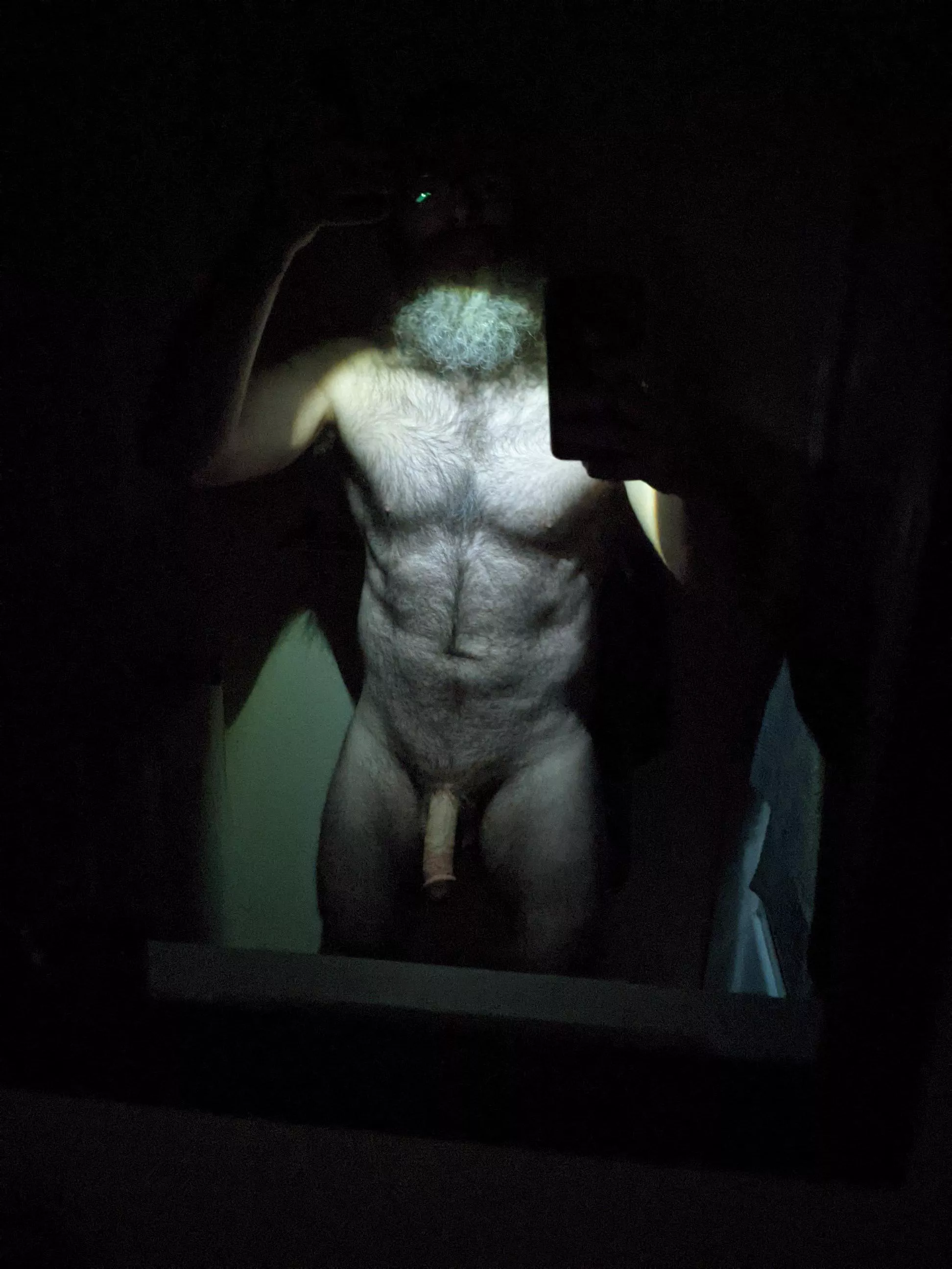 Power was out for 2 days, had to feel my way around in the dark. I was the thing that went bump in the night. Power was out for 2 days, had to feel my way around in the dark. I was the thing that went bump in the night.