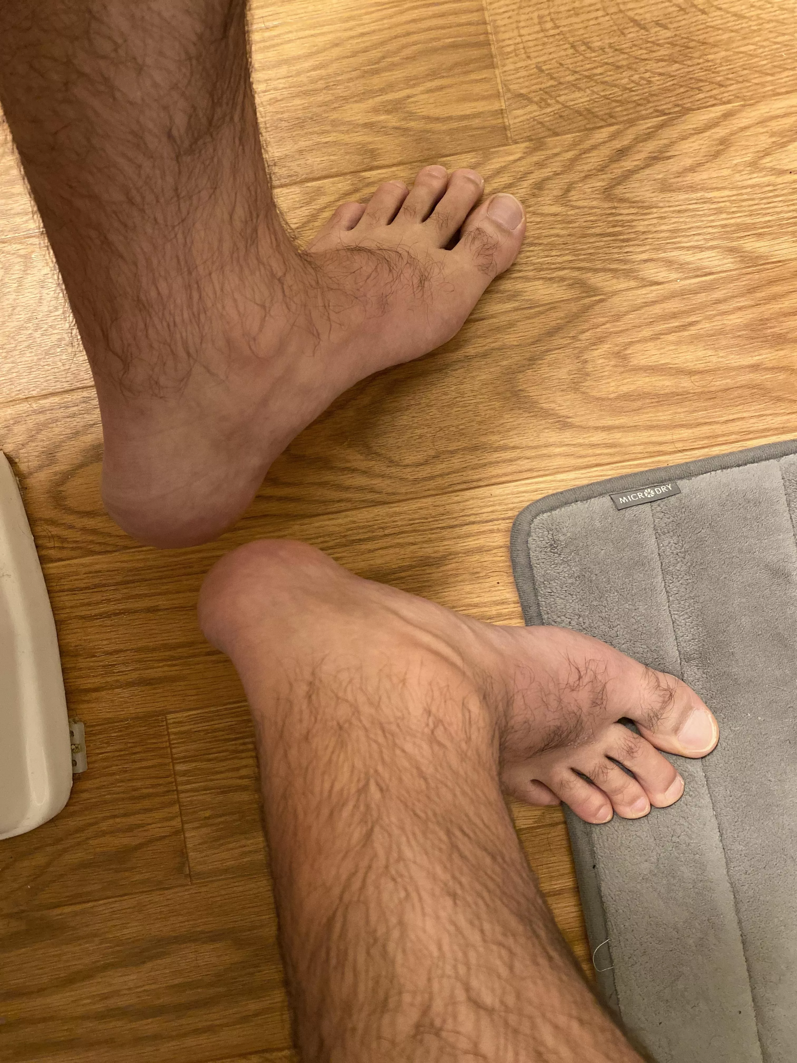 Pre shower shenanigans