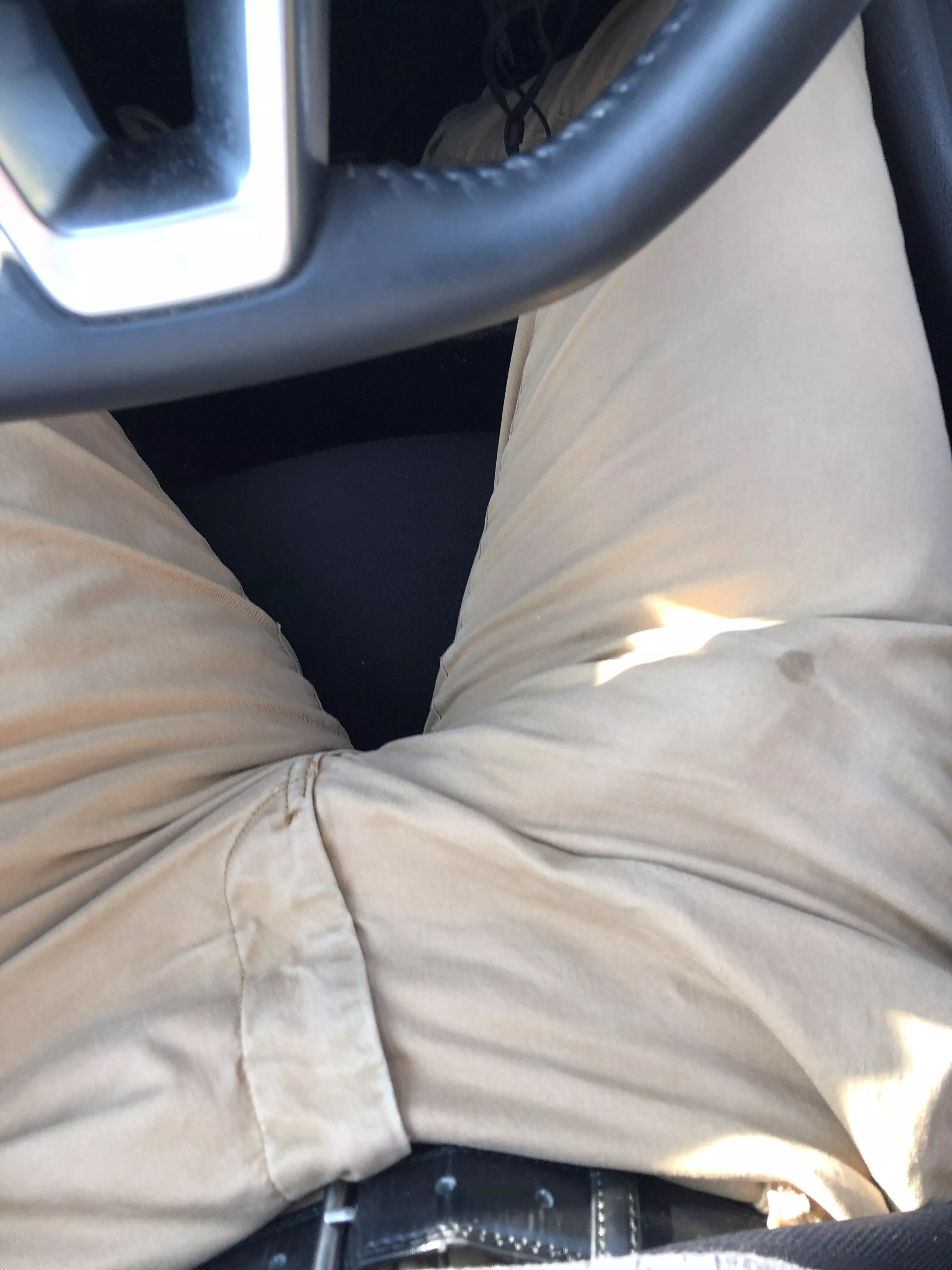 Precumming through my pants while driving home isn’t a good way to spend a 2 hour drive