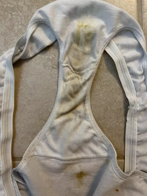 Pregnant wifeβs 2 day panties. Mmm