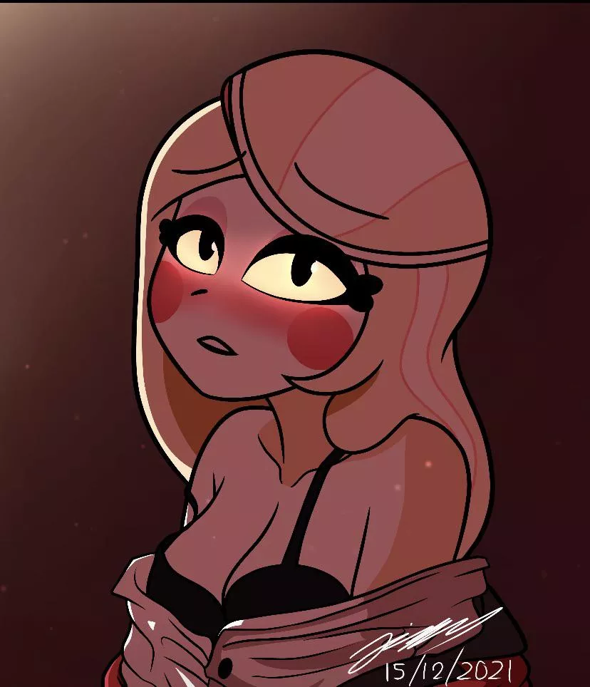 Princess of hell in heat, can someone make a caption of this?