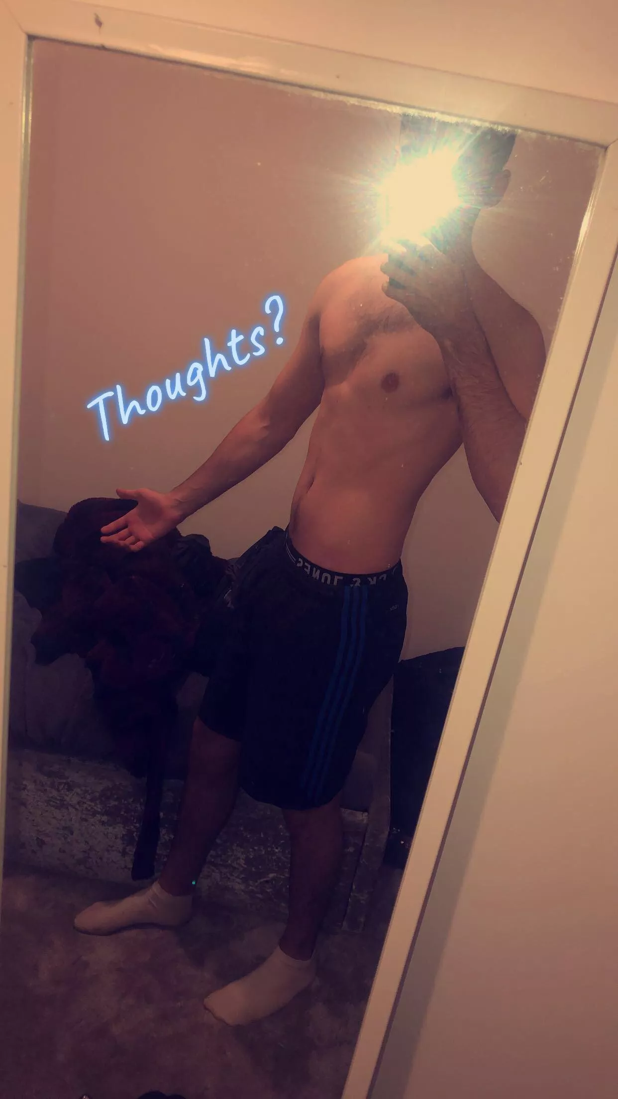 Promise I’m not self-conscious 🌚 although positive vibes would be nice 🥺