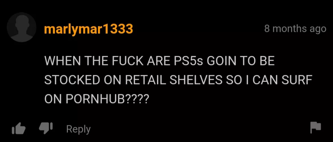 PS5 comments getting out of hand