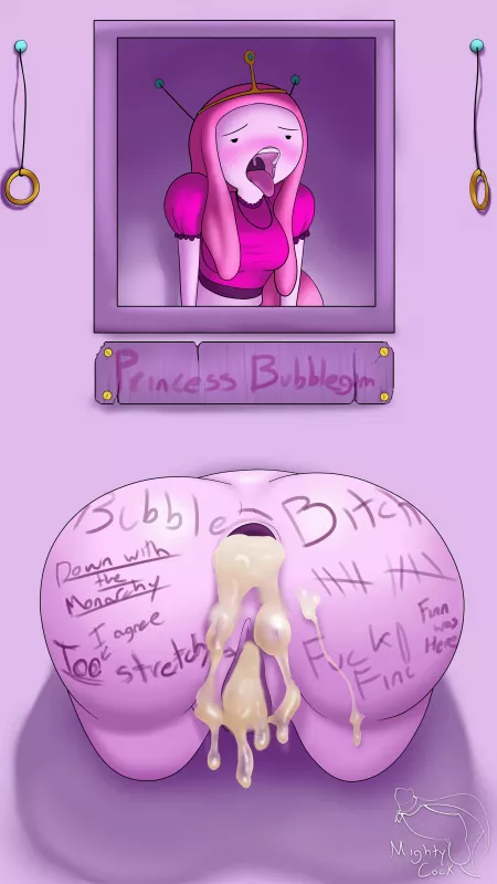 Public cumdump Princess Bubblegum [MightyCock]