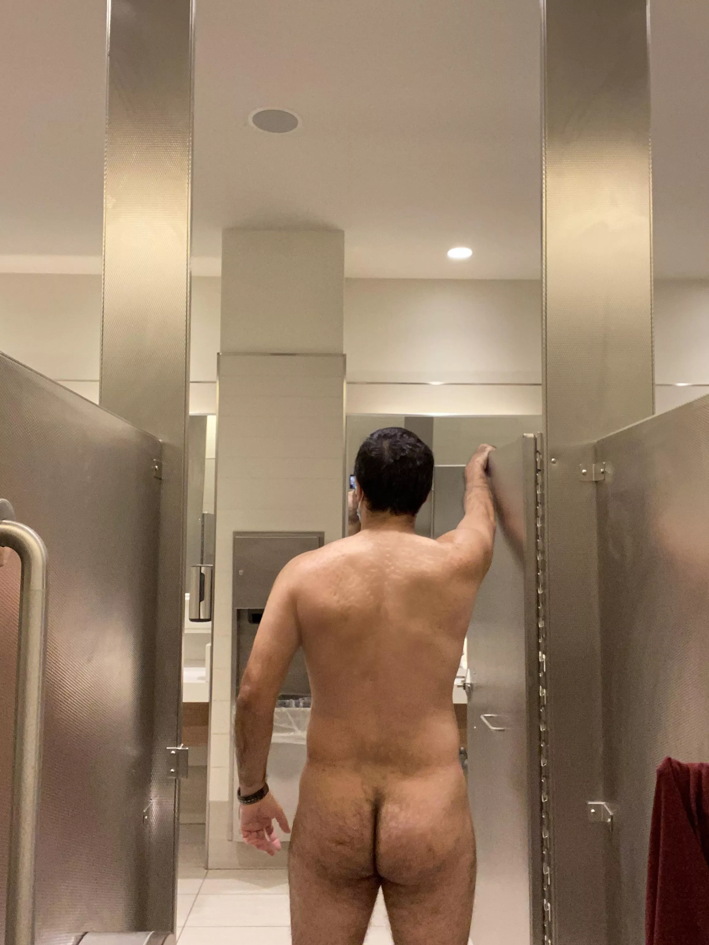 Public washroom ass for you