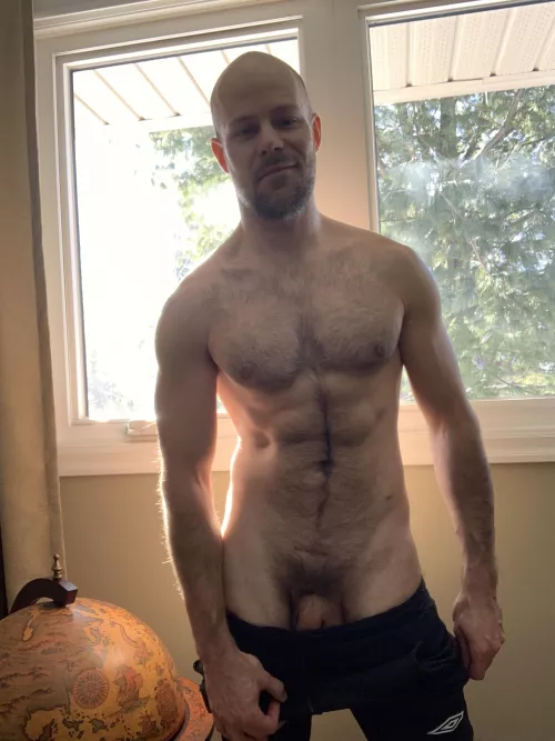 Pull down my shorts and get your reward.