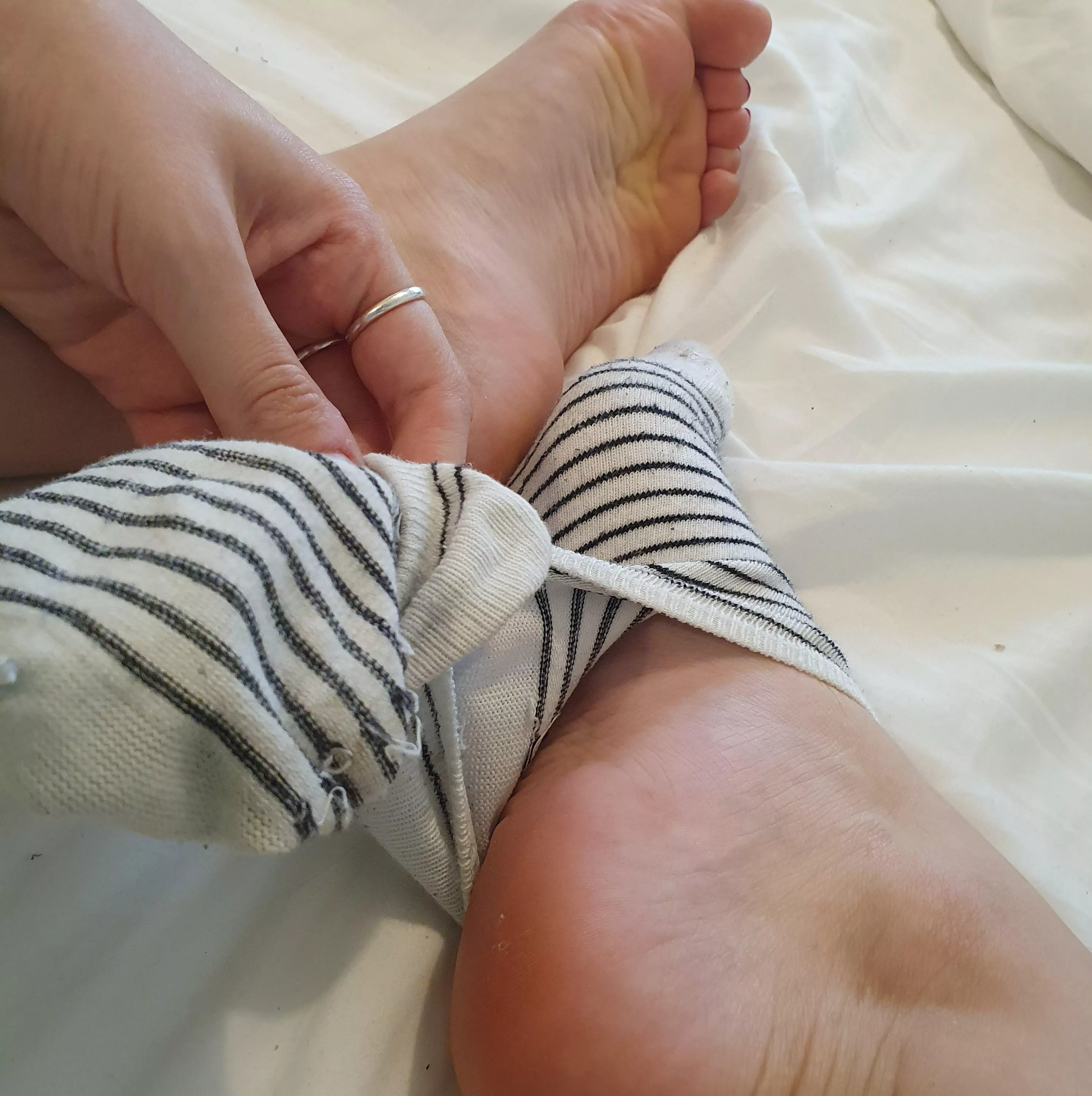 Pulling them off slowly ;) Pulling them off slowly ;)