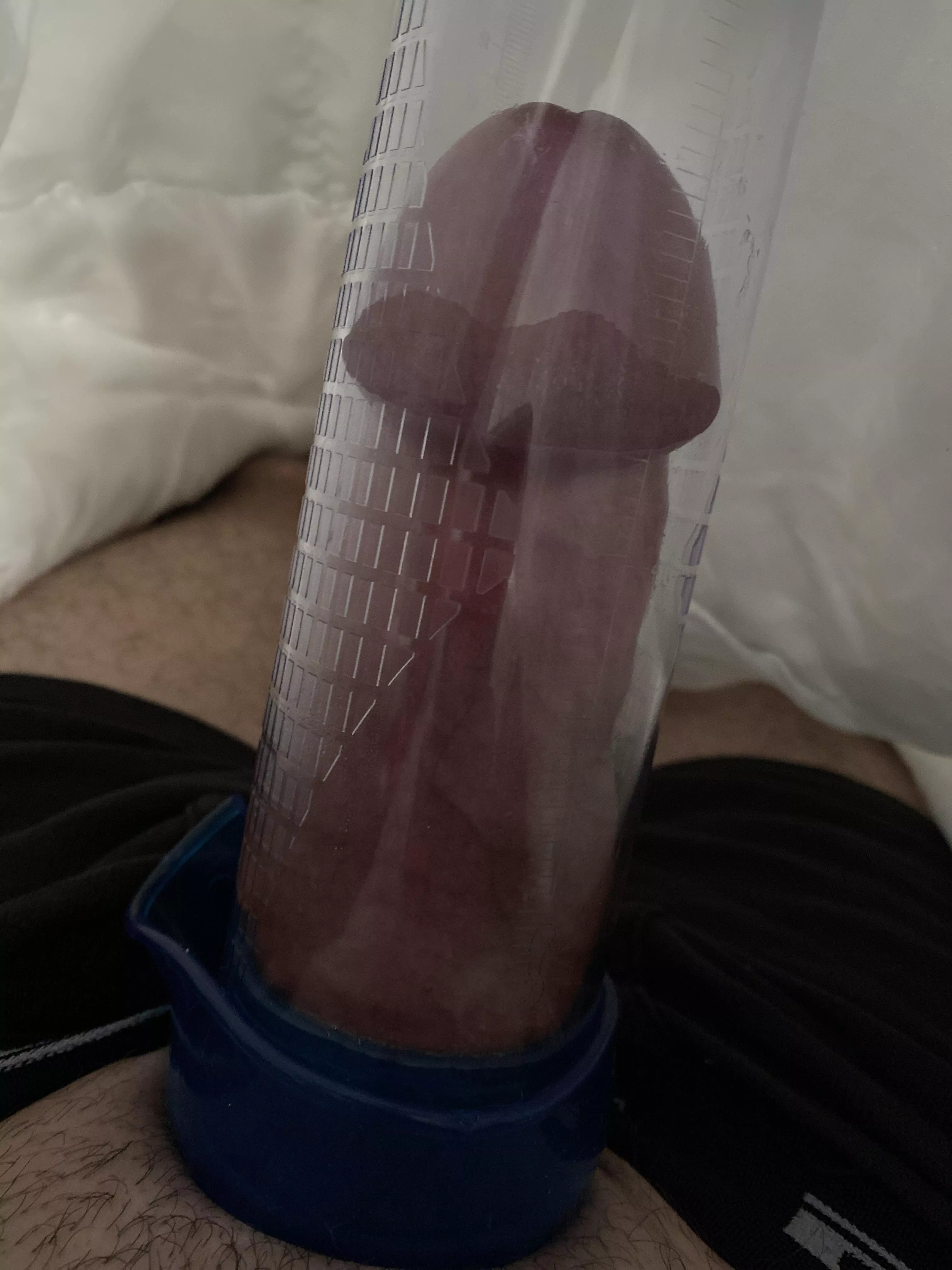 Pumping away a stressful three weeks lol