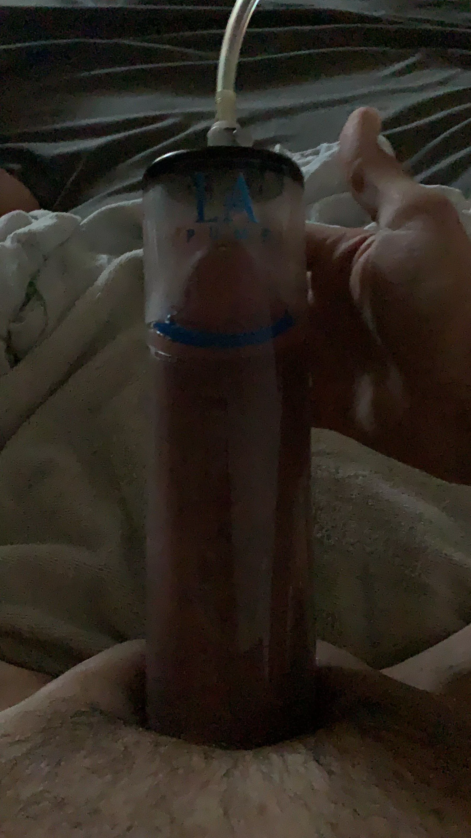 Pumping with a cockring