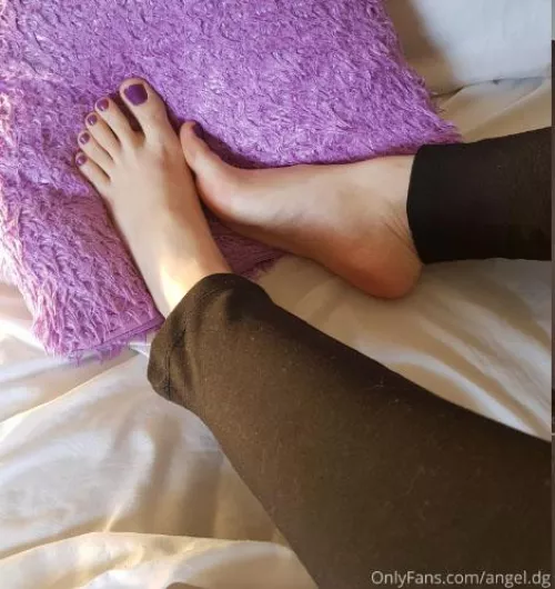 Purple toes 💜