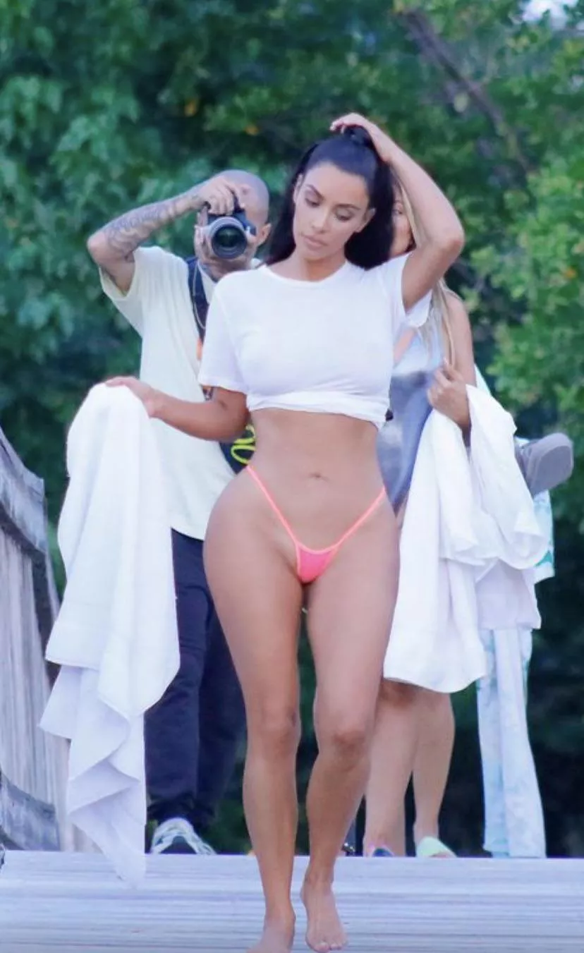 Pussy barely covered