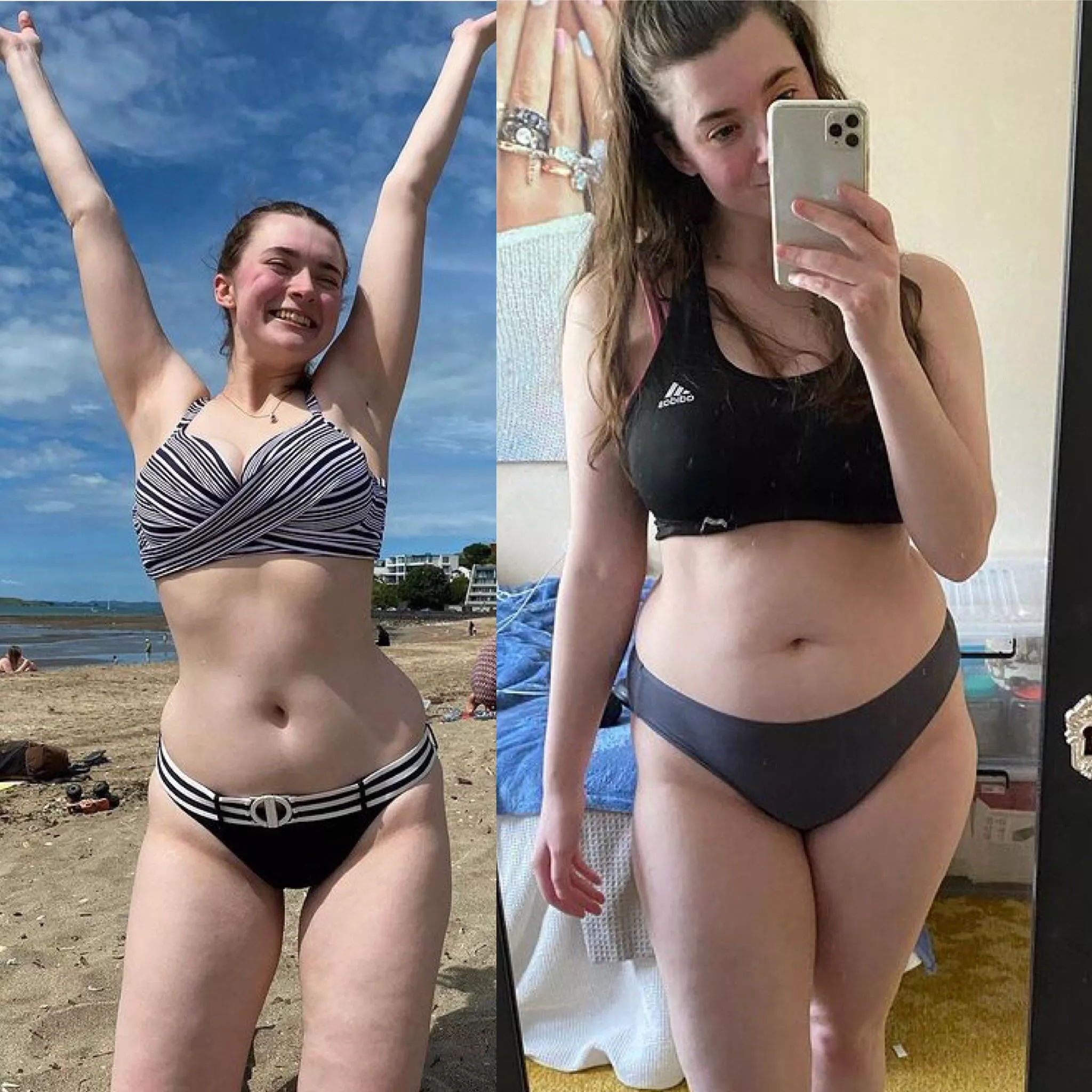 Quarantine is helping her fill out 😏