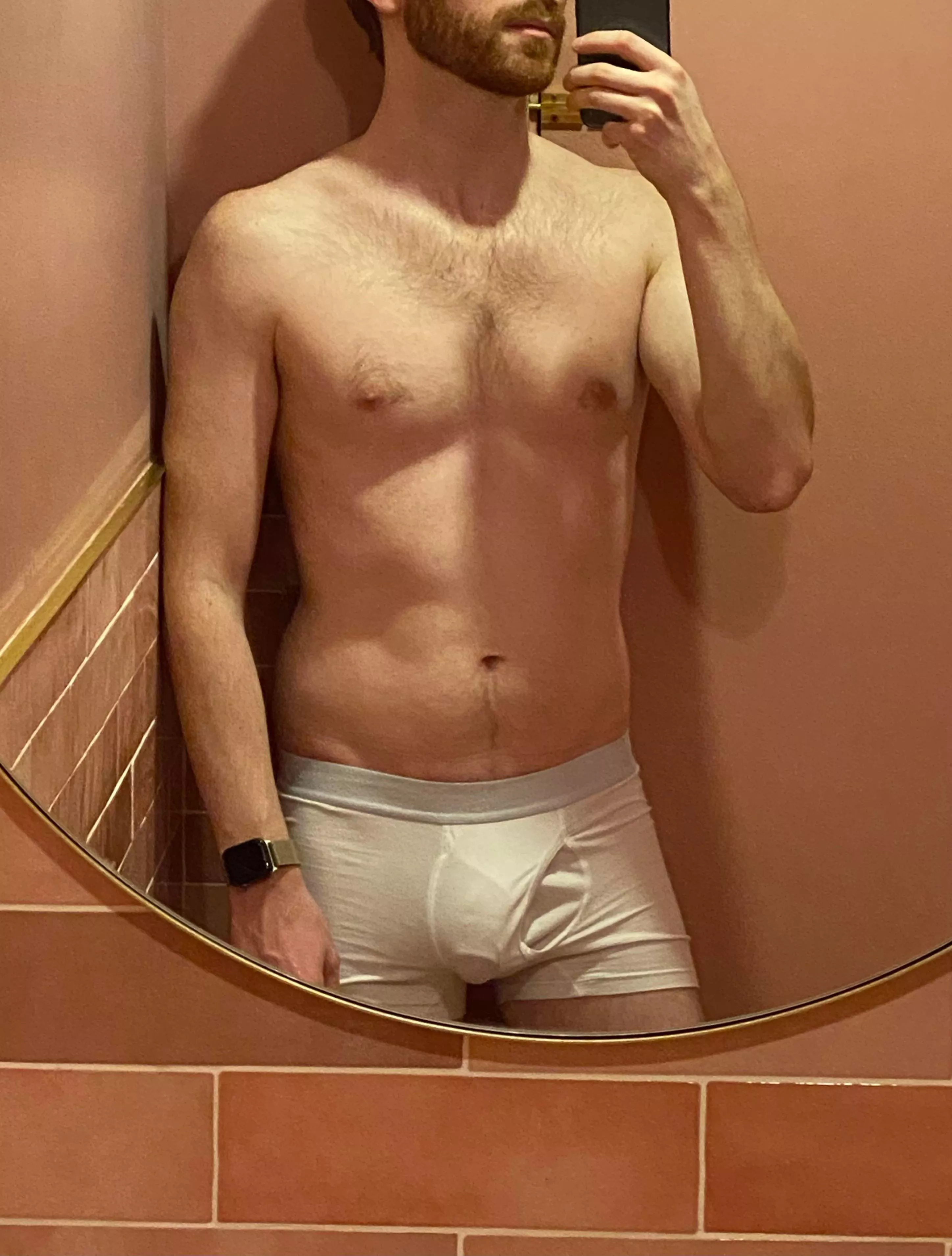 quick bathroom break at the pub with the boys