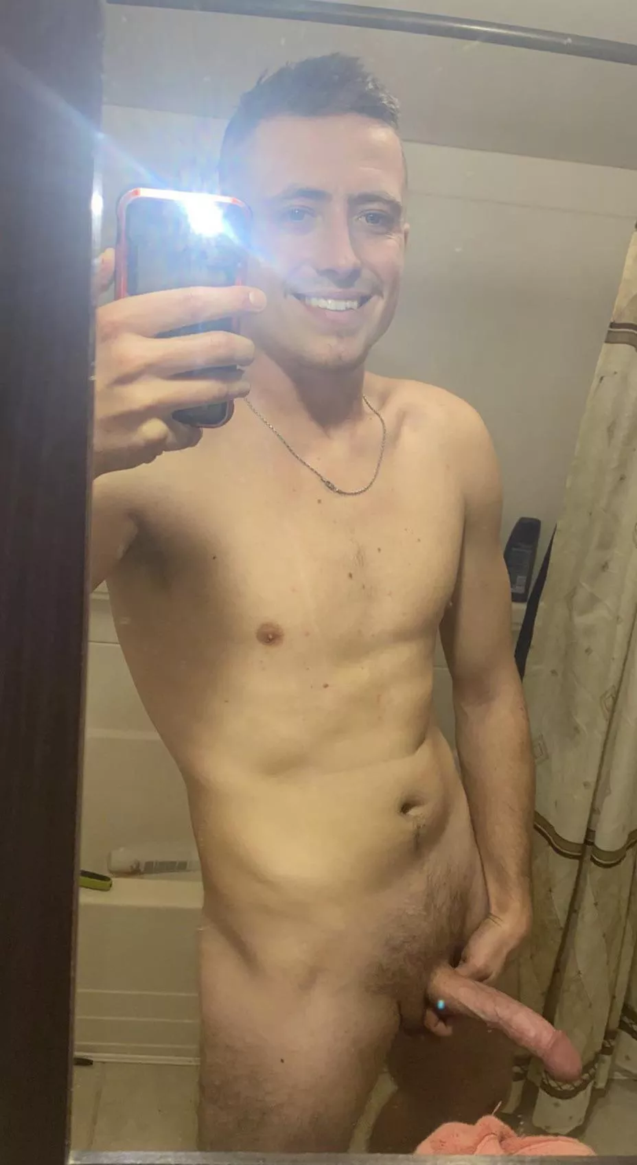 Quick before work selfie, would you skip work to stay home with me?