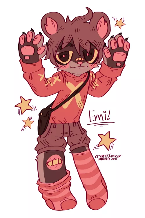 Quick Fursona design for a friend :]