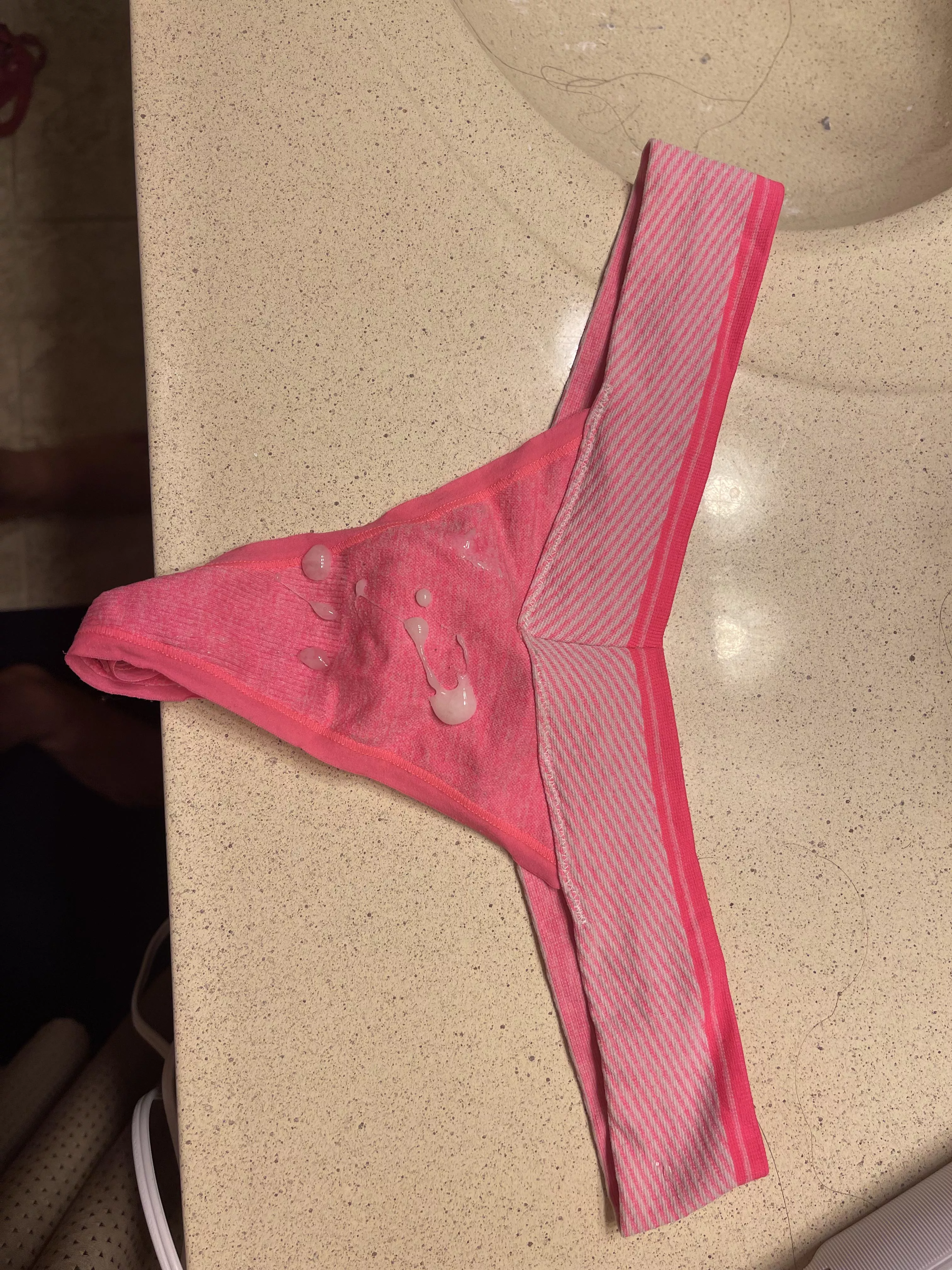 Quick load on mother in law thong