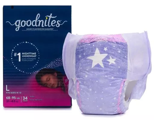 Quick review of Goodnites. I can still fit in! They are amazingly thin but comfortable. I feel great to roll around on my bed with them!