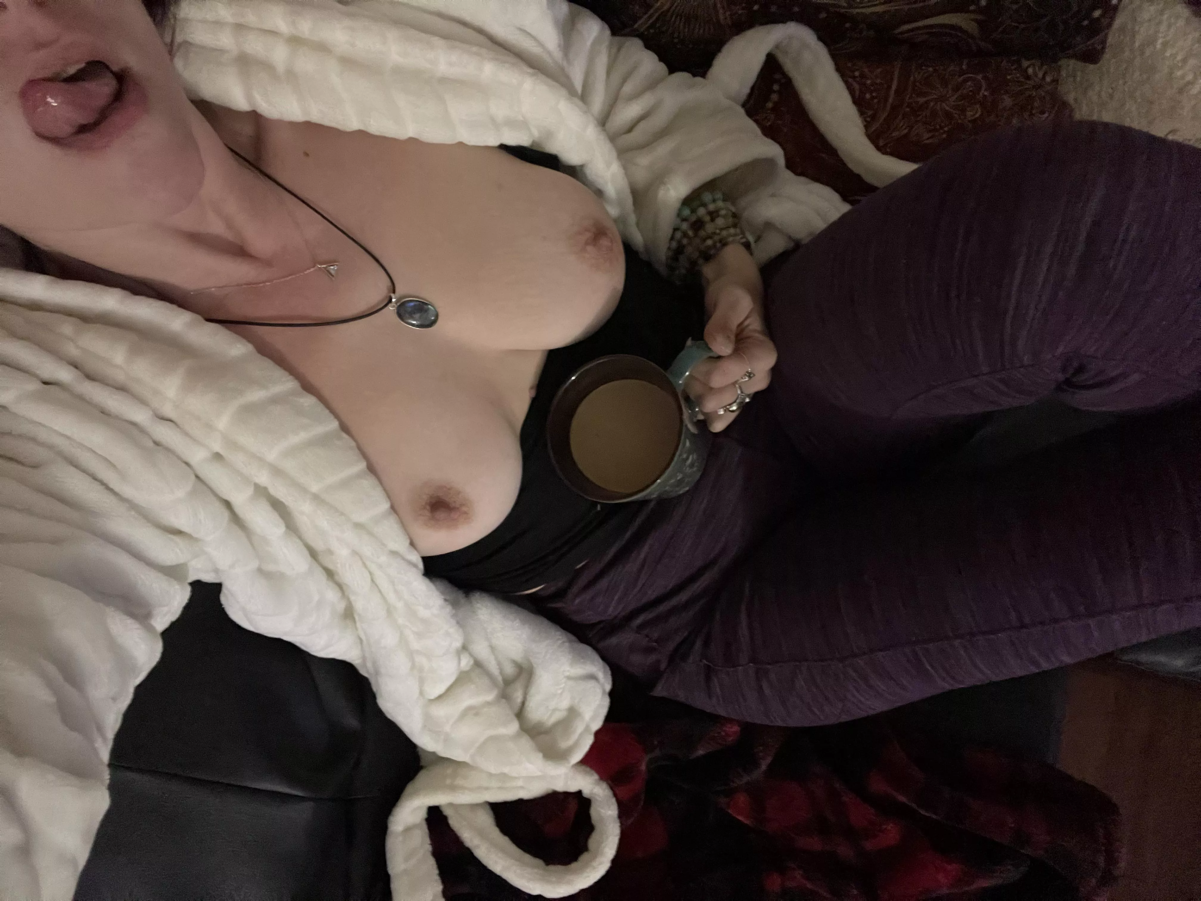 Quiet morning coffee in my new condo!