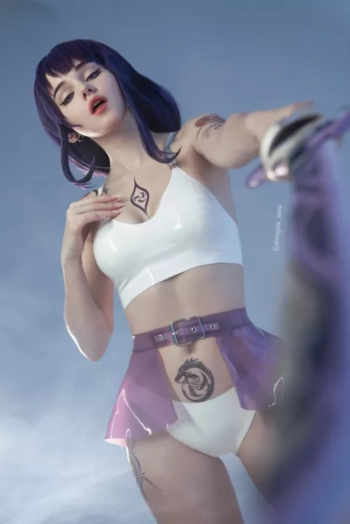 Raiden (Genshin Impact) by shirogane_sama