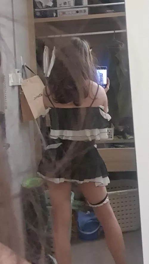 random mirror selfie