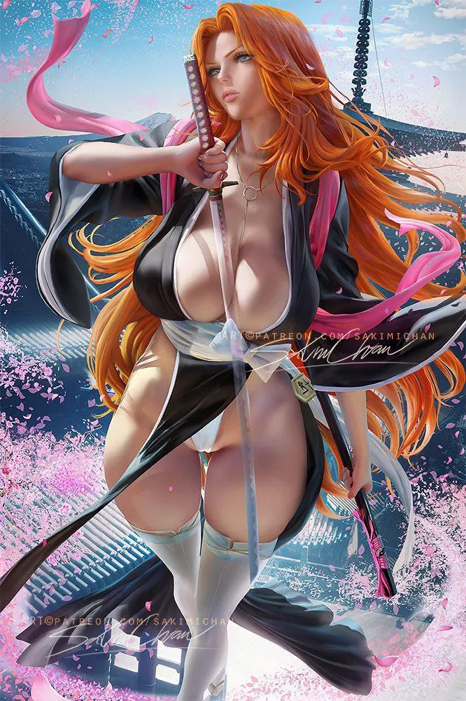 Rangiku by Sakimichan