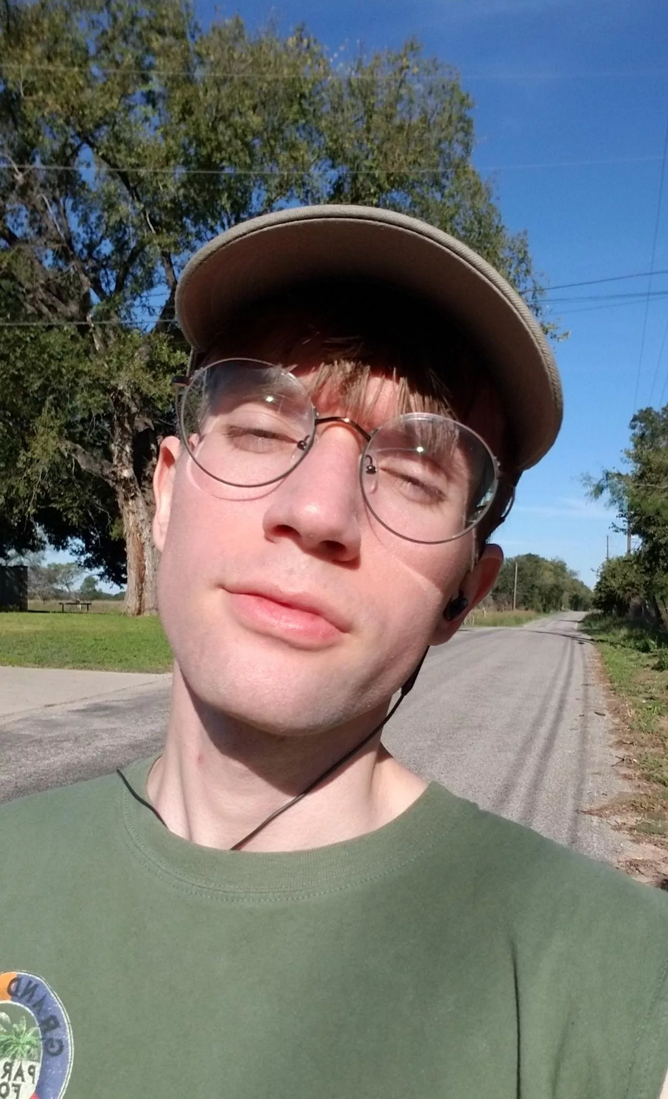 Rare pic of a gamer outside instead of in my cave. It was beautiful outside but too bright lol