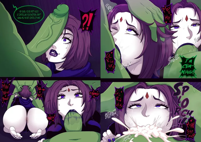 Raven facefucked (FuranHentai)