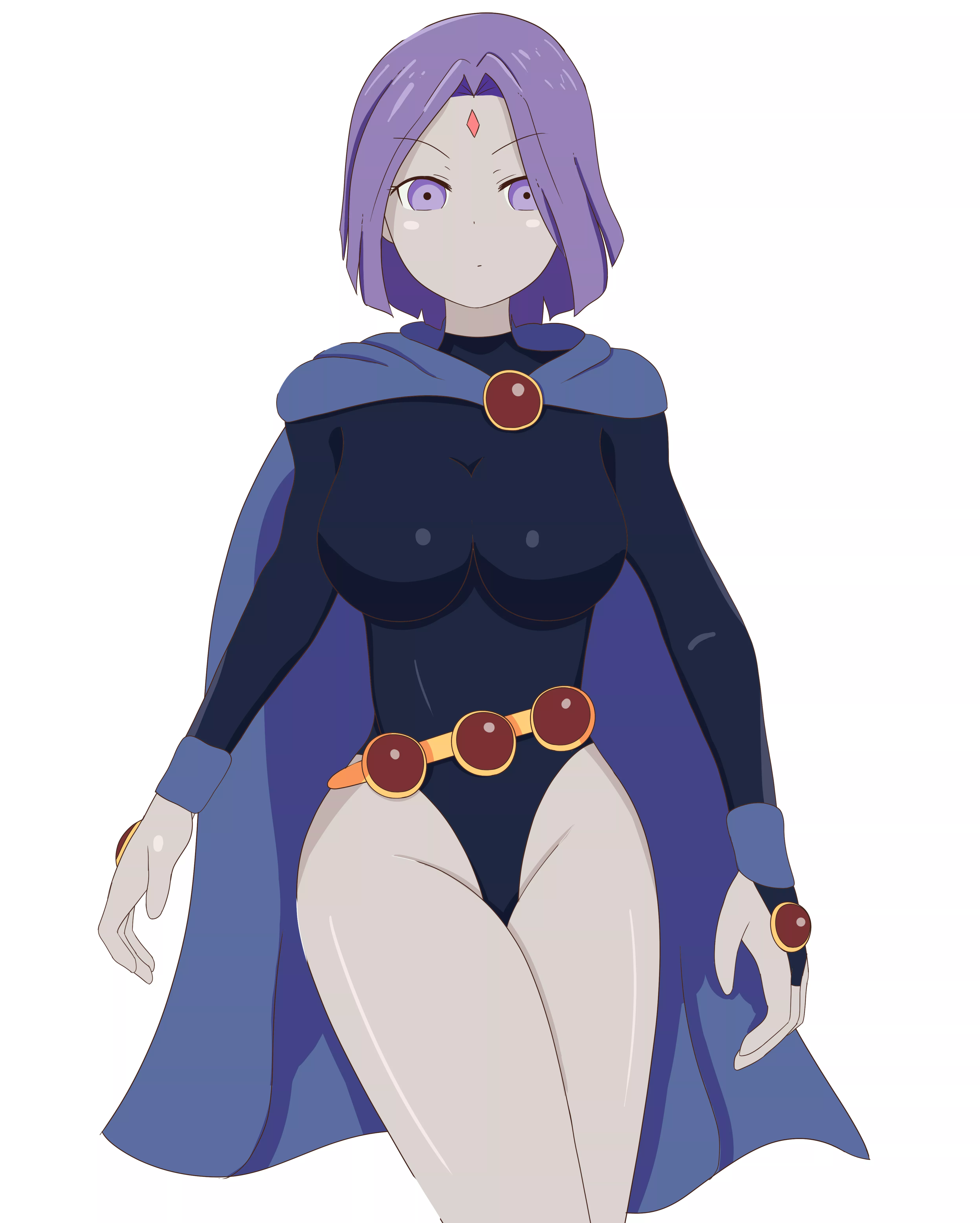 Raven fanart, by me [bennypaan]