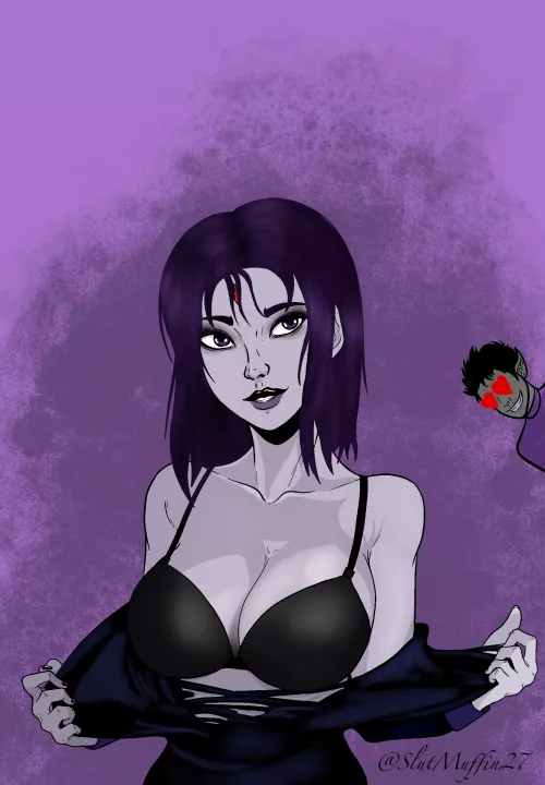 Raven Removing her Suit from a long day (SlutMuffin27)