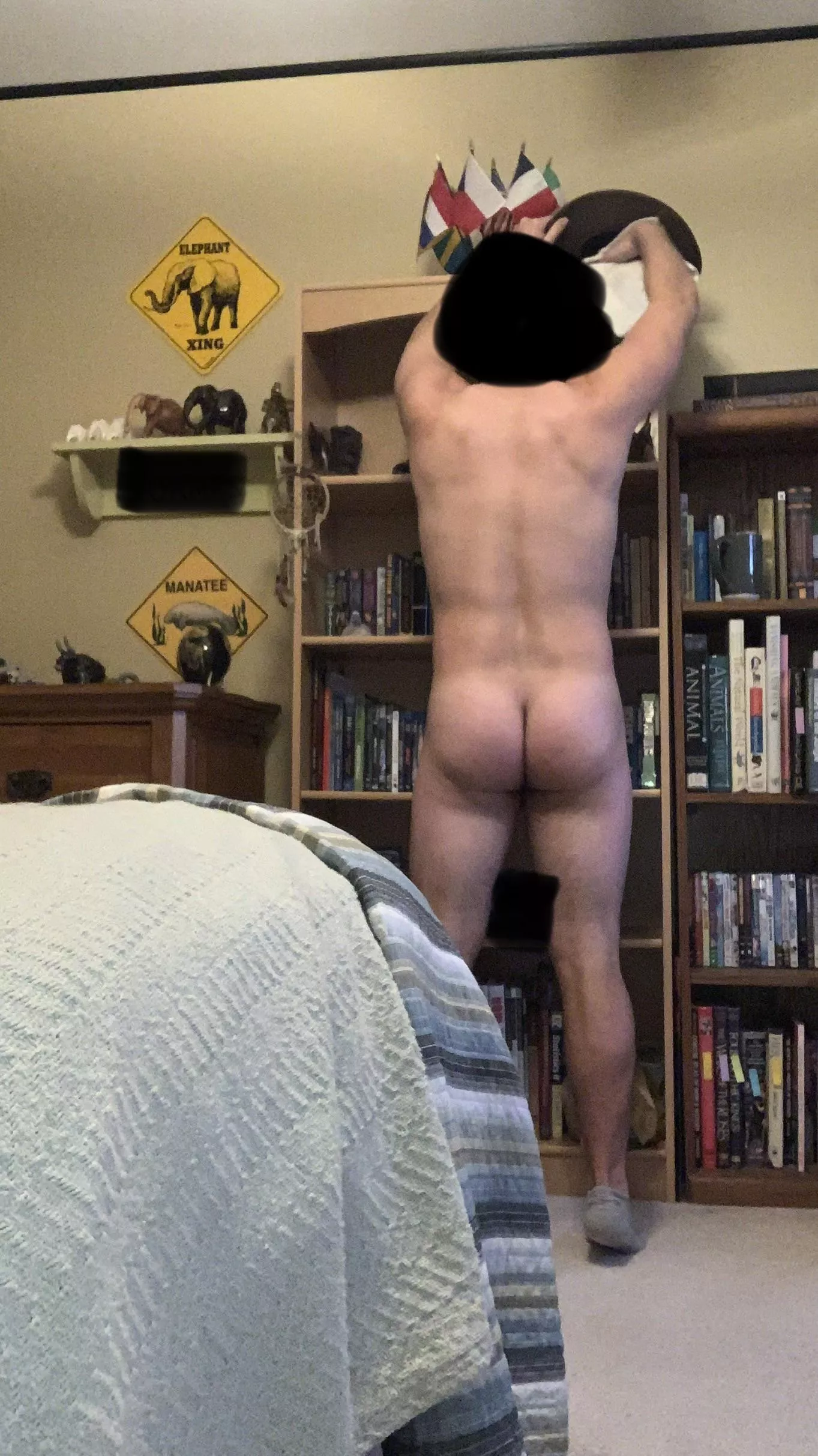 Reaching to those rarely dusted place.