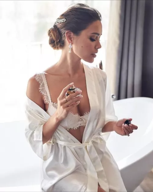 Ready for her clothes to come off