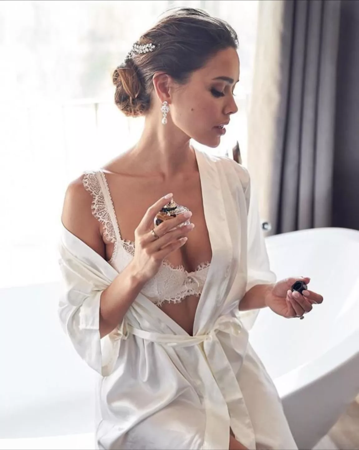 Ready for her clothes to come off