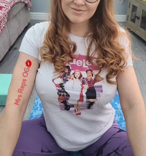 Ready for my workout but my nipples look like they are ready to come out and play